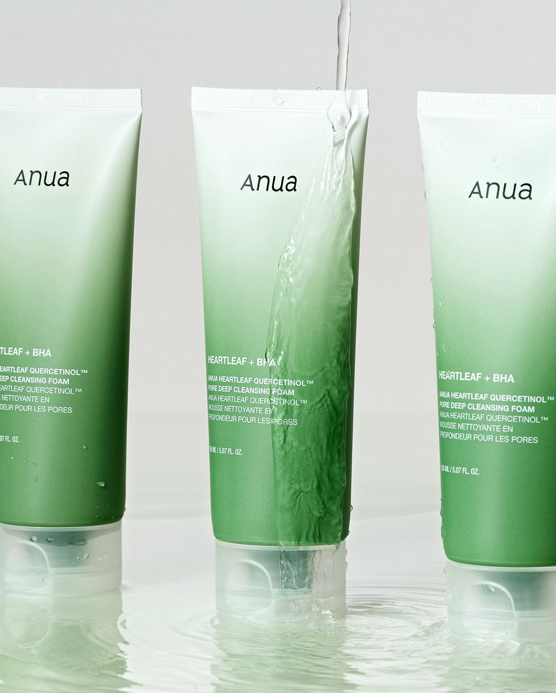 Anua Cleanser 150ml HEARTLEAF QUERCETINOL PORE DEEP CLEANSING FOAM