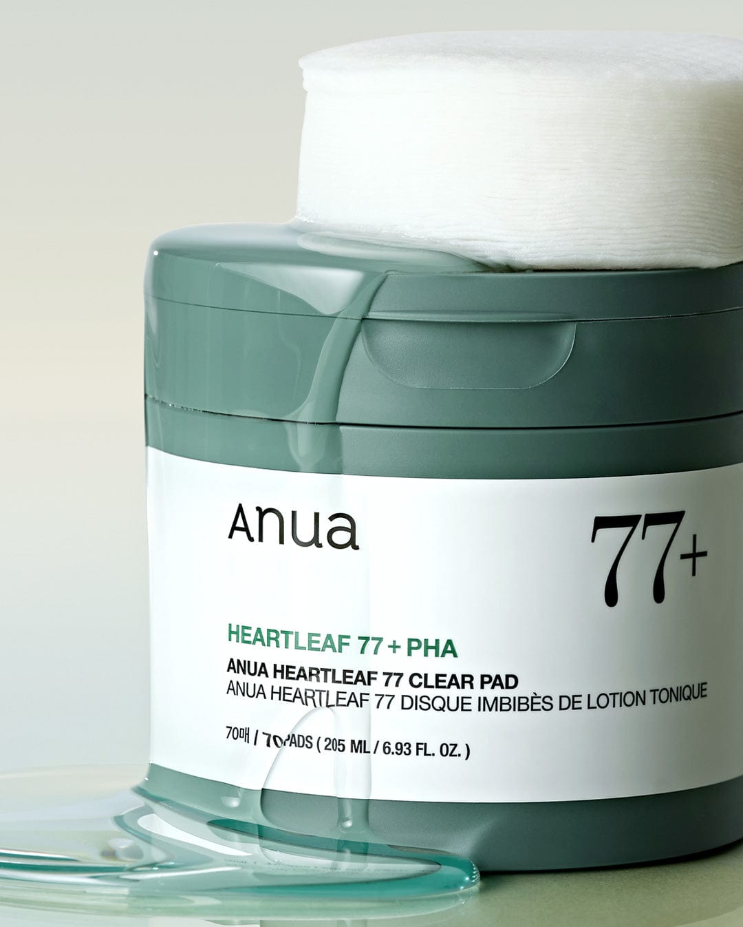 Anua Toner 205ml / 70ea Heartleaf 77 Toner Pad