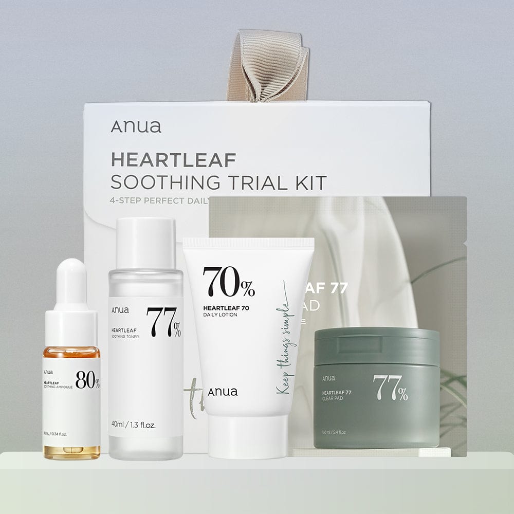 Anua Toner HEARTLEAF SOOTHING TRIAL KIT (4 ITEMS)