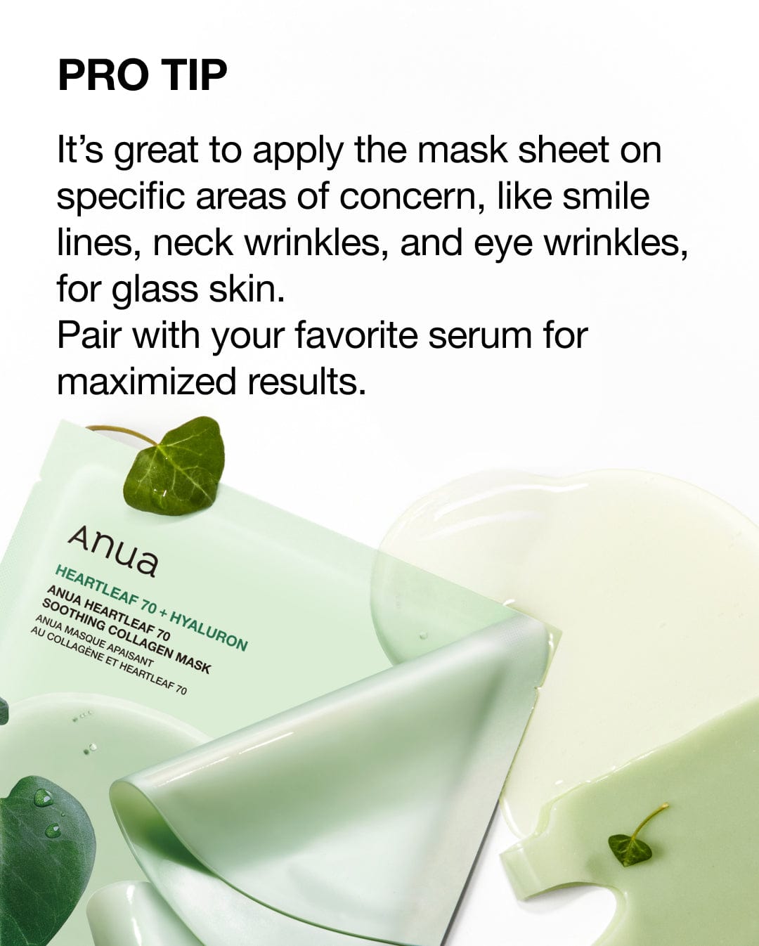 Anua US Heartleaf 70 Soothing Collagen Mask